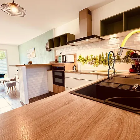 Feriehus 10min De La Maison 6 Personnes Avec Climatisation Jardin *