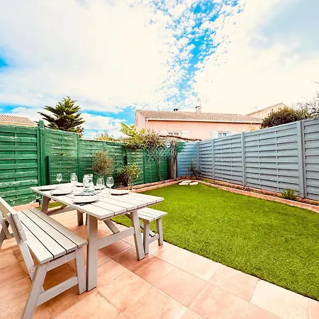 10min De La Maison 6 Personnes Avec Climatisation Jardin