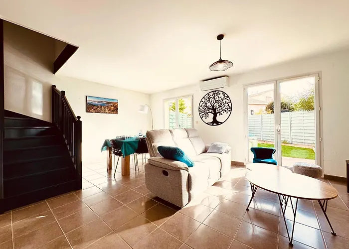 10min De La Maison 6 Personnes Avec Climatisation Jardin Casa vacanze