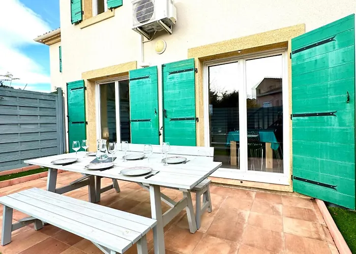 10min De La Maison 6 Personnes Avec Climatisation Jardin Fleury (Aude)